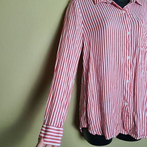 BeachLunchLounge Striped Button Up  - Picture 3 of 9